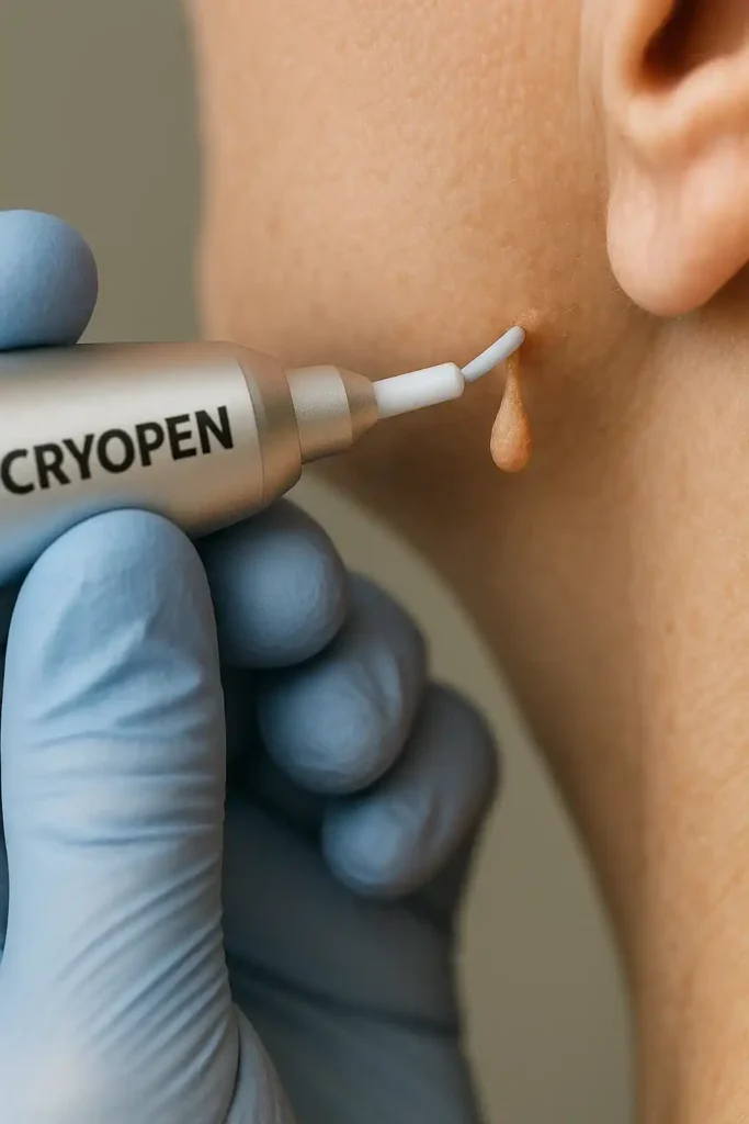 Cryopen for skin tags removal St Ives speak to our team today!